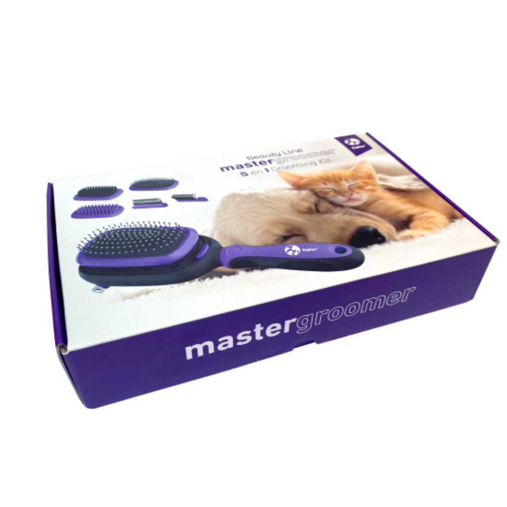 Cepillo Para Perros y Gatos Mastergroomer Kit 5 en 1