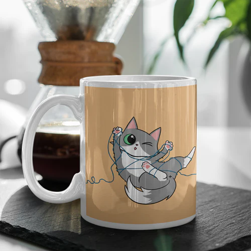 Taza de Gato - Enredado