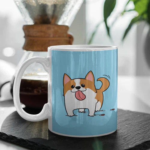 Taza de Perro - Corgi