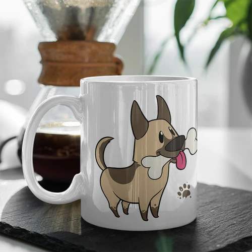 Taza de Perro - Pastor Alemán
