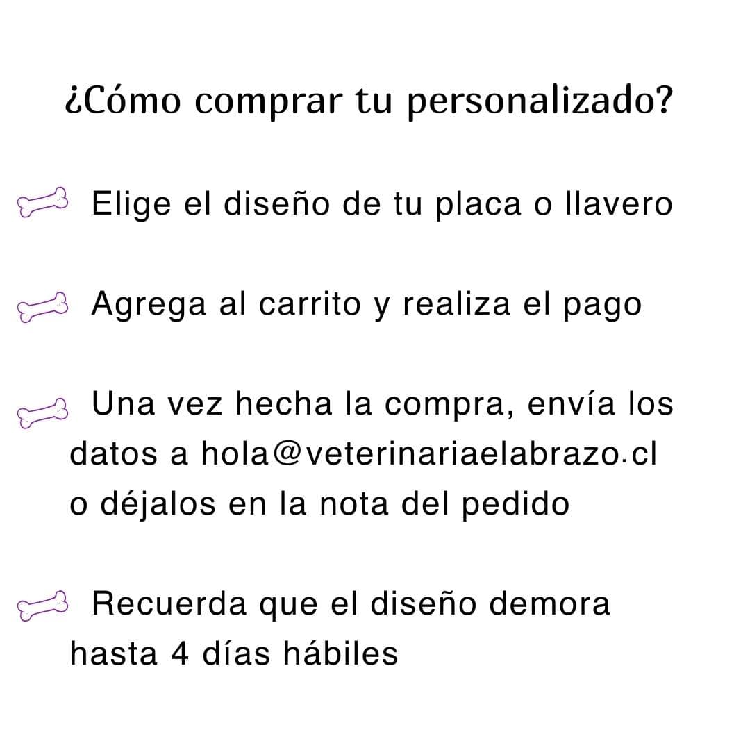 Llavero Pet Lover - Personalizable