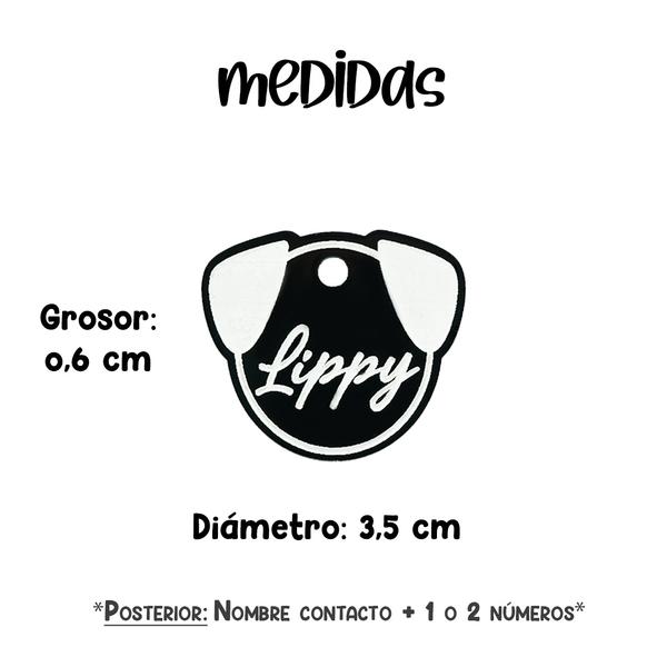 Placa de Perro - Perrito Acrílico