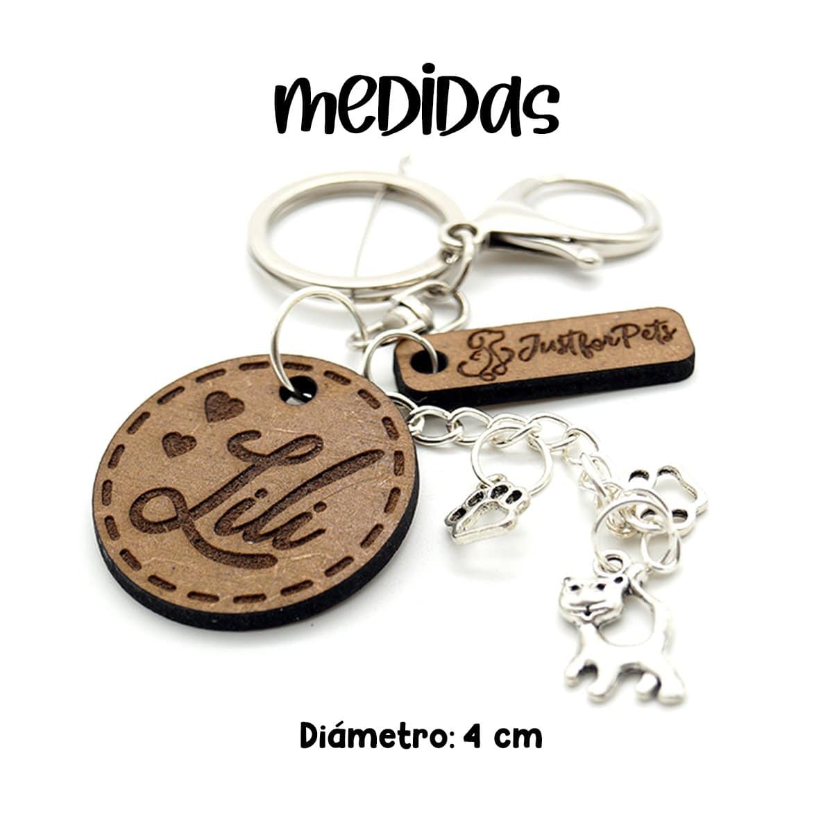 Llavero Pet Lover - Personalizable