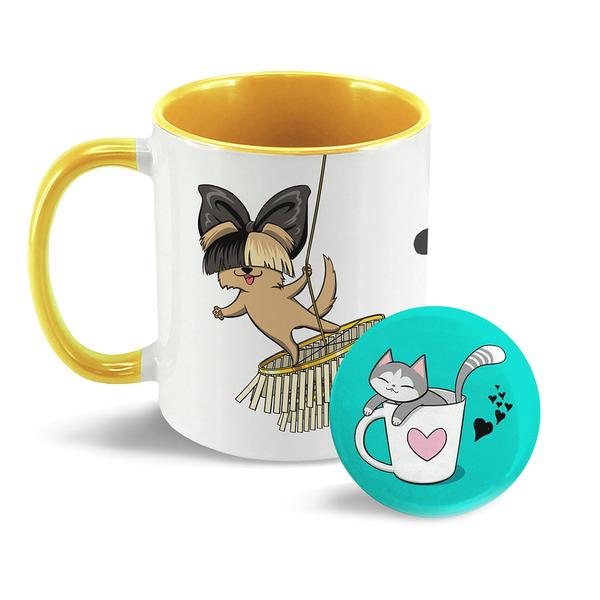 Pack de Taza + Espejo o Destapador
