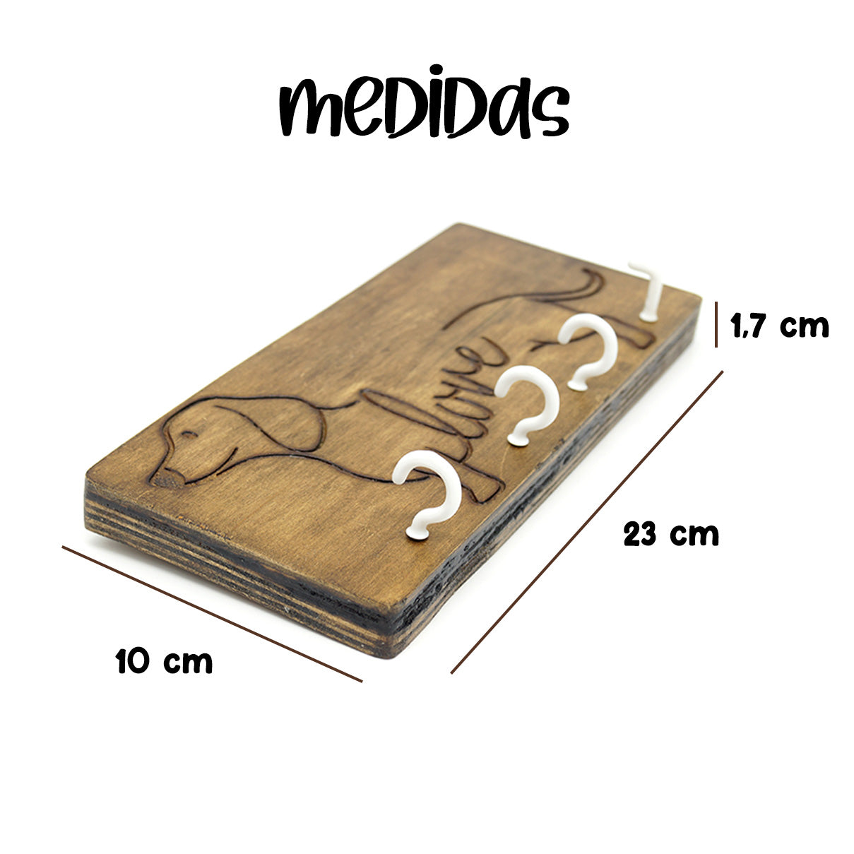 Portallaves de Perro Salchicha