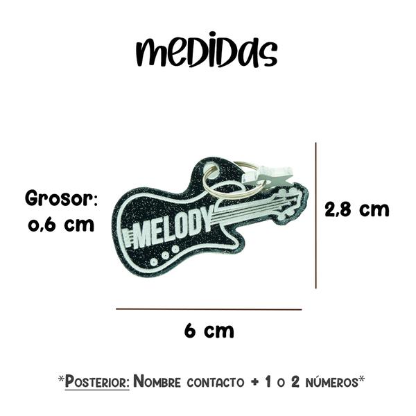 Placa Perro - Guitarra