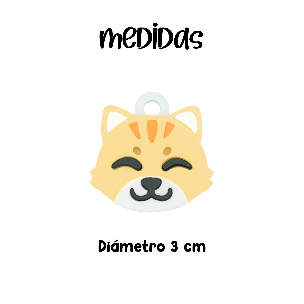 Placa De Gato - Beige