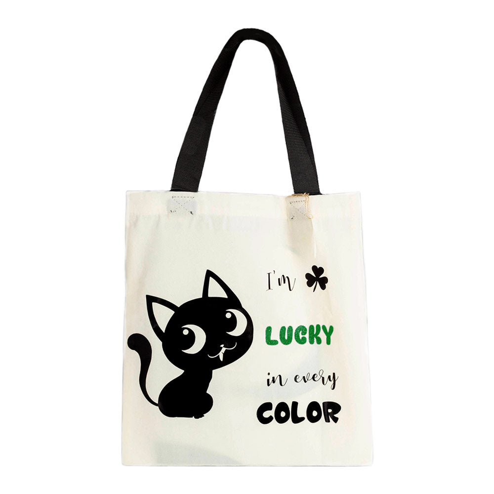Bolso de Gato - Blanco Lucky
