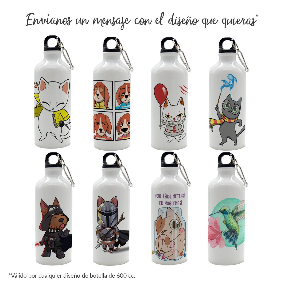 Pack Bolso + Botella de Gato