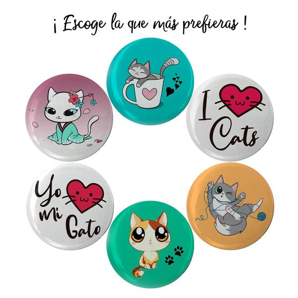 Pack de Taza + Chapita o Espejo