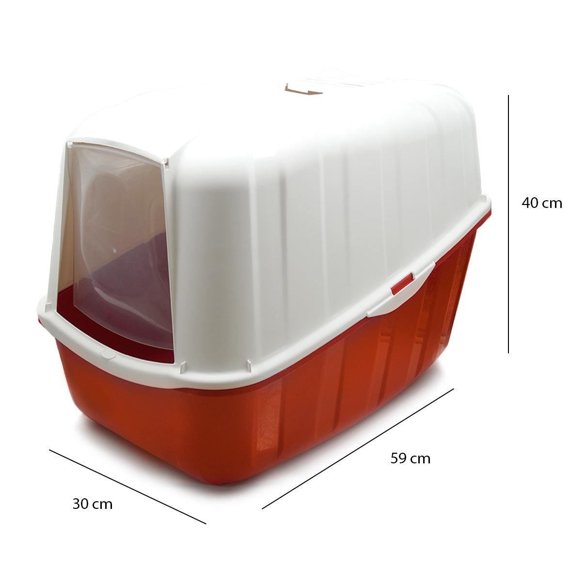 Baño Sanitario para Gato - Cerrado