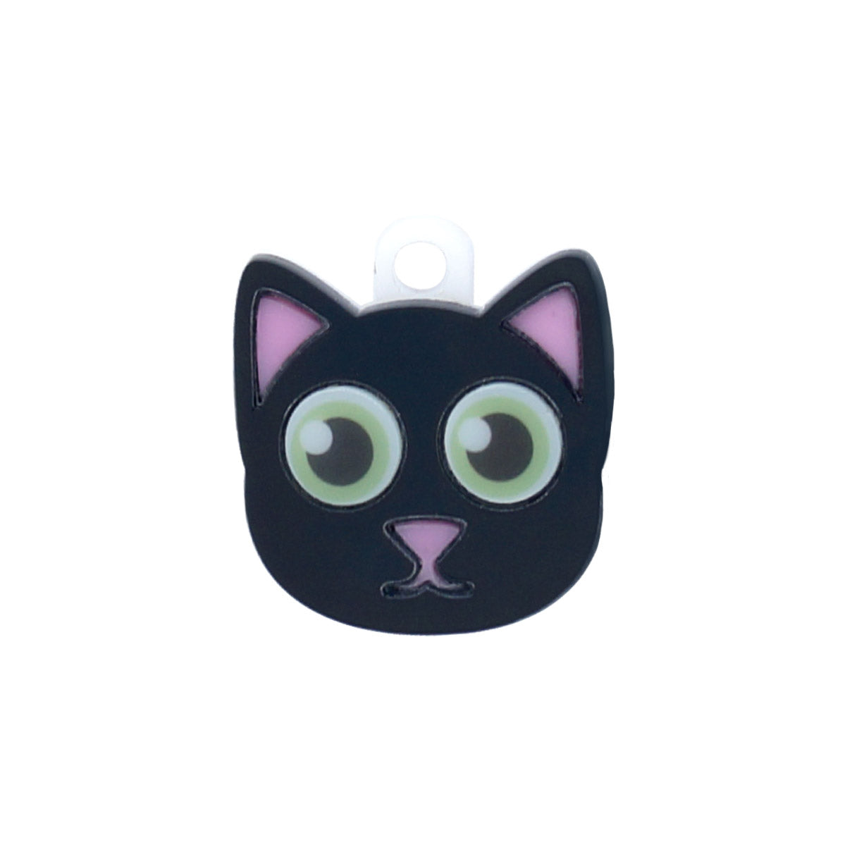 Placa  De Gato - Negro