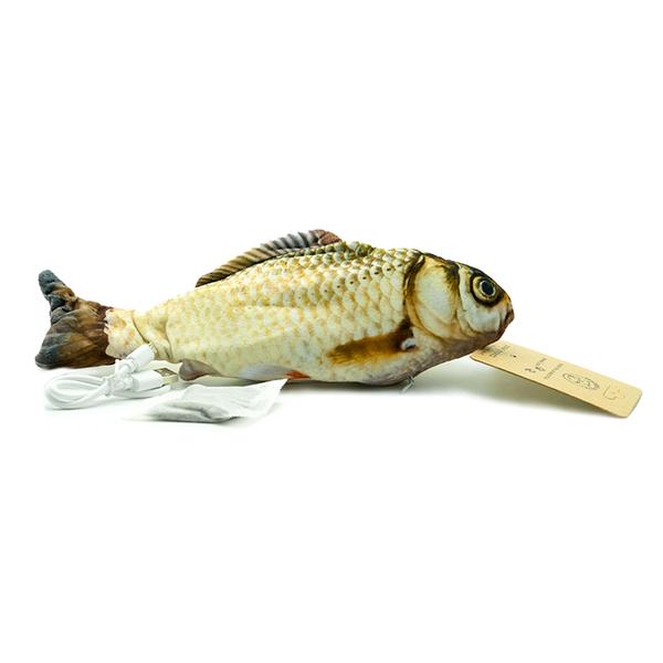 Juguete de Gato Pez con Movimiento y Catnip Veterinaria El Abrazo