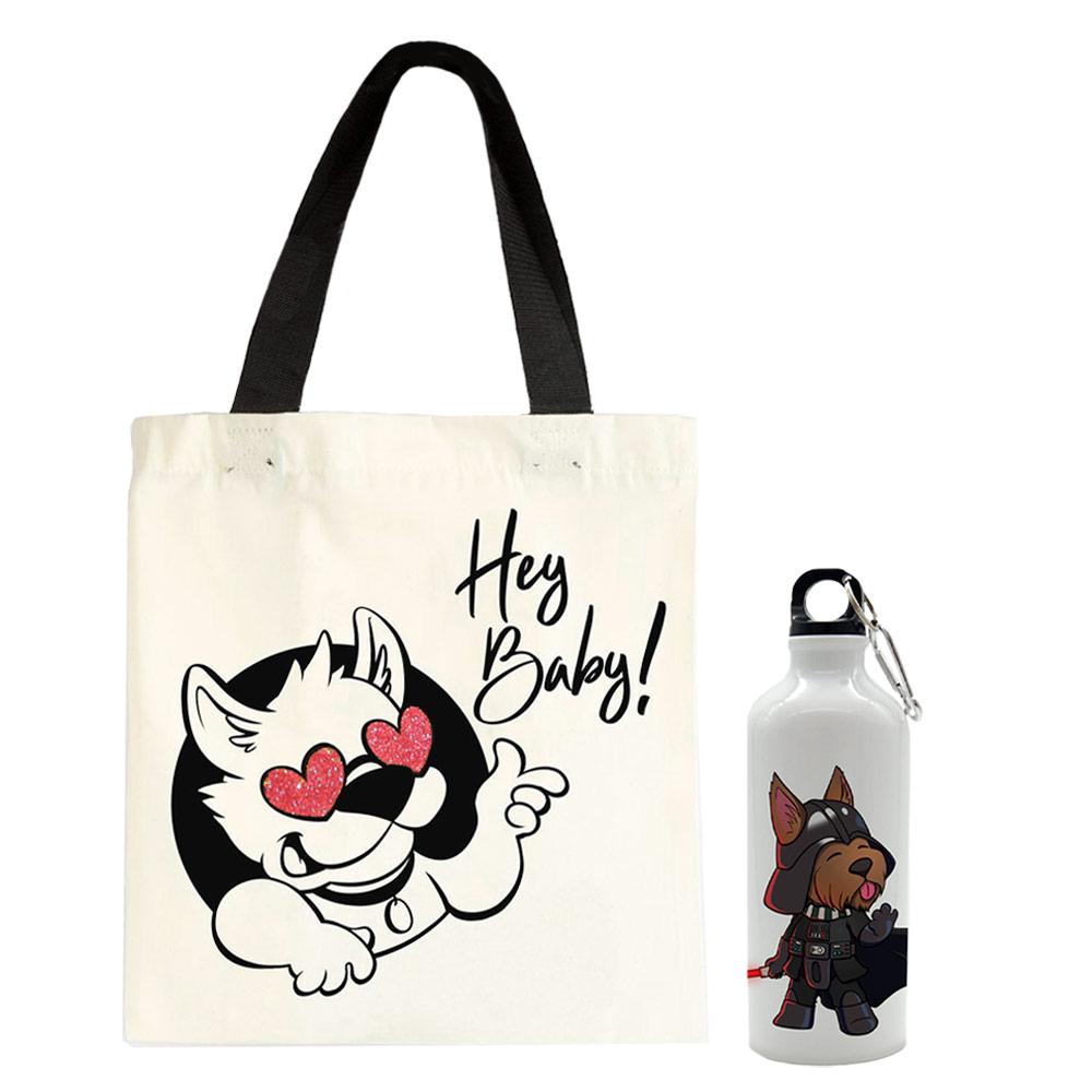 Pack Bolso + Botella de Perro