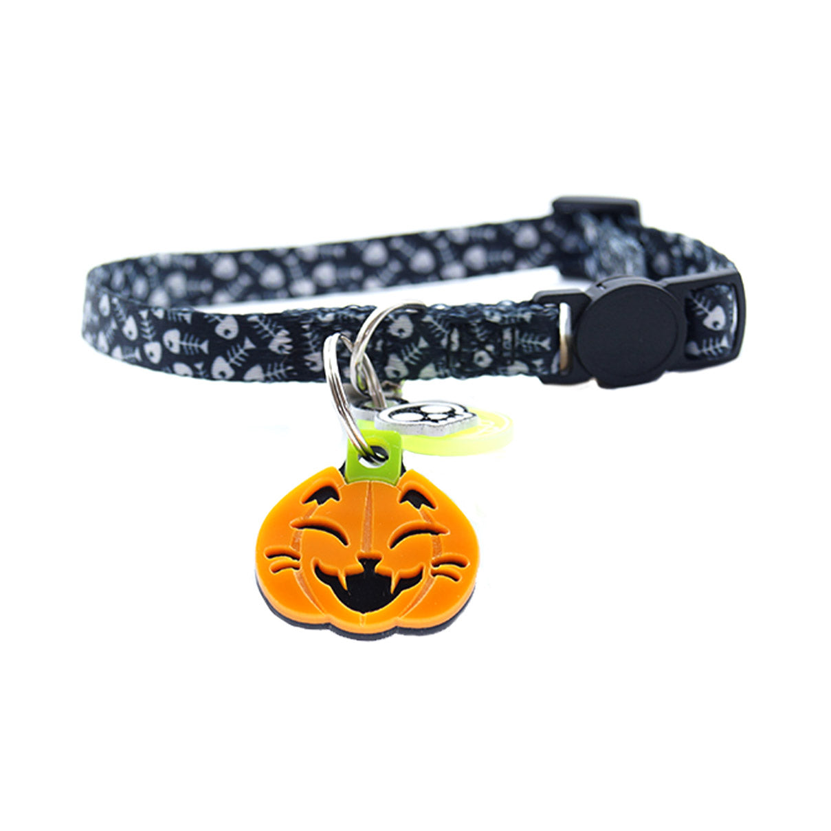 Placa de Gato Halloween - Calabaza