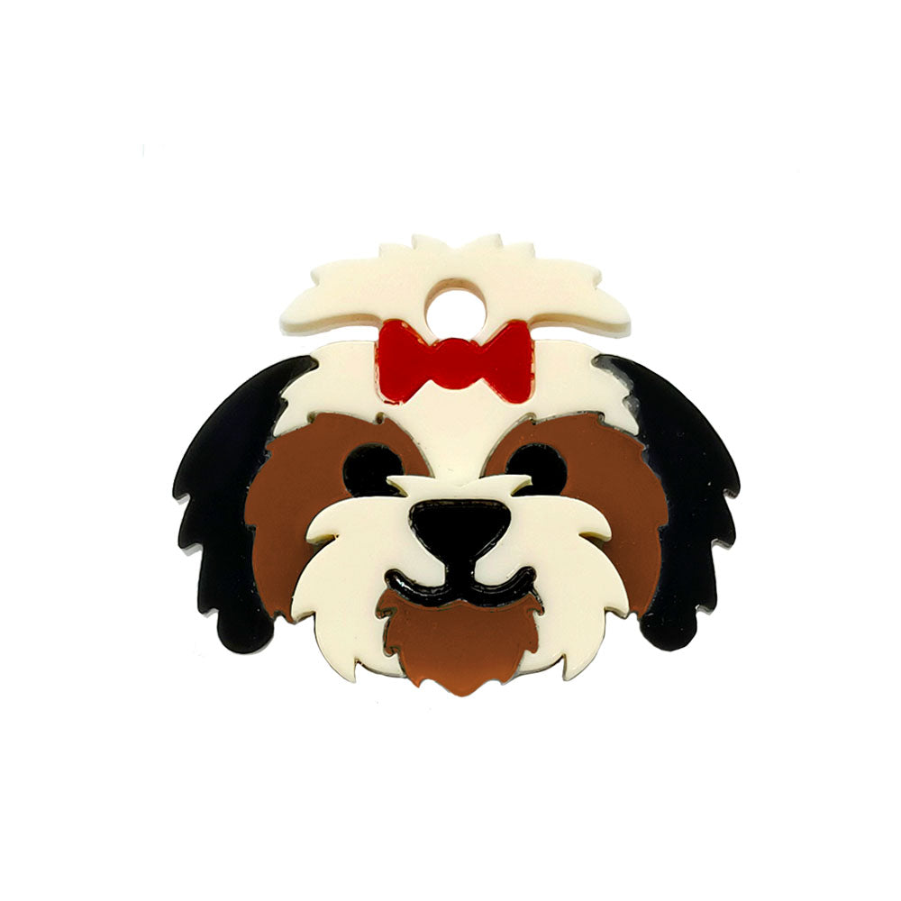 Placa de Perro - Shih Tzu