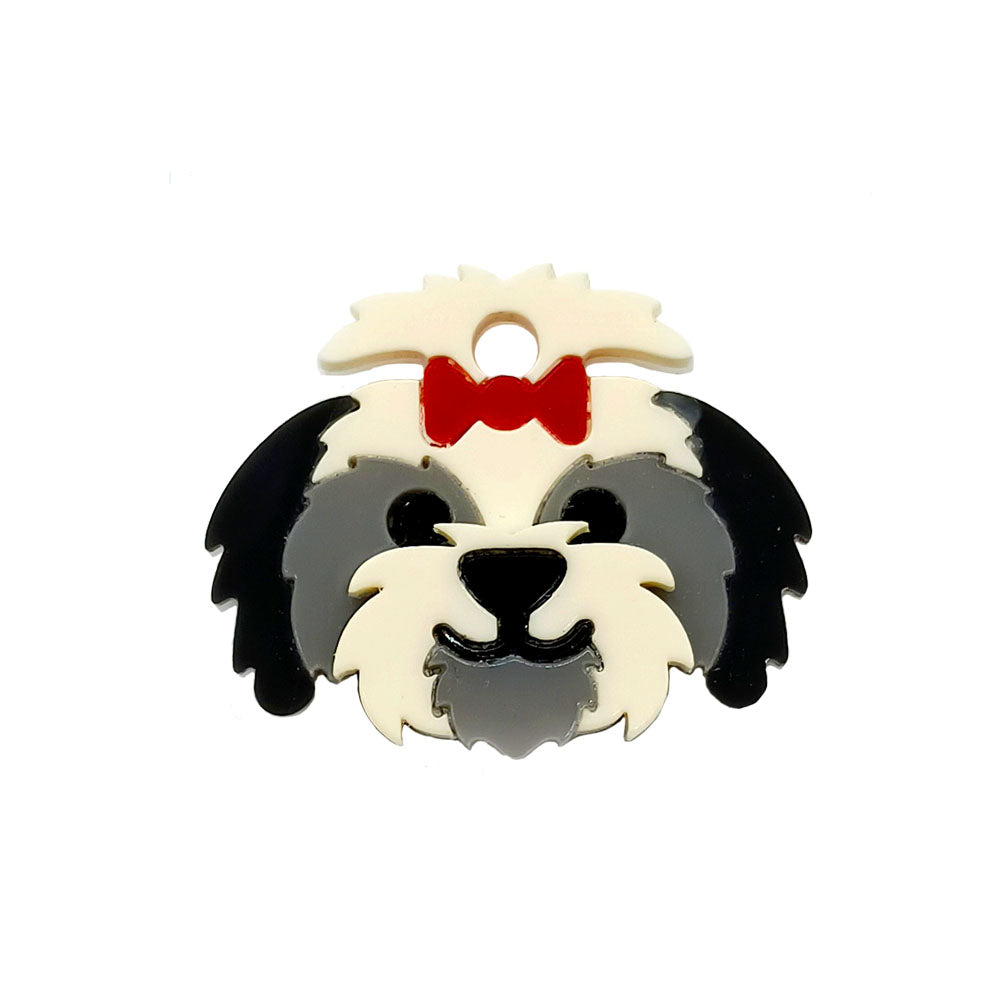 Placa de Perro - Shih Tzu