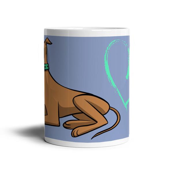 Taza de Perro - Galgo