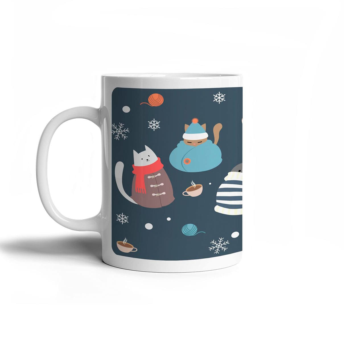 Taza de Gatos - Invierno