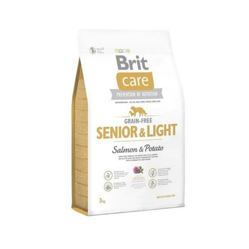 Alimento Para Perro Brit Care Adulto Senior & Light 3 Kg