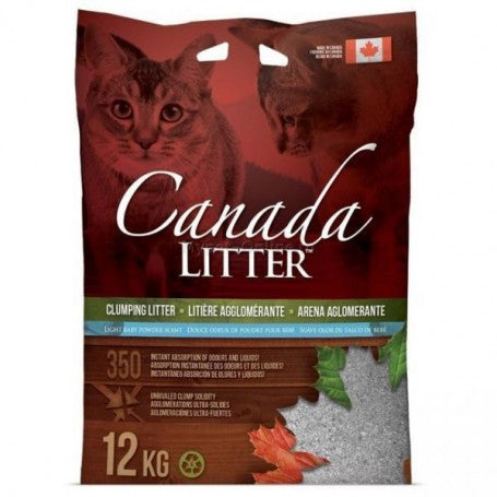 Arena Sanitaria Canada Litter para Mascotas 12 KG