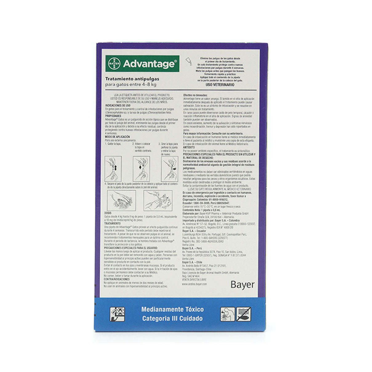 Advantage Antiparasitario Gato