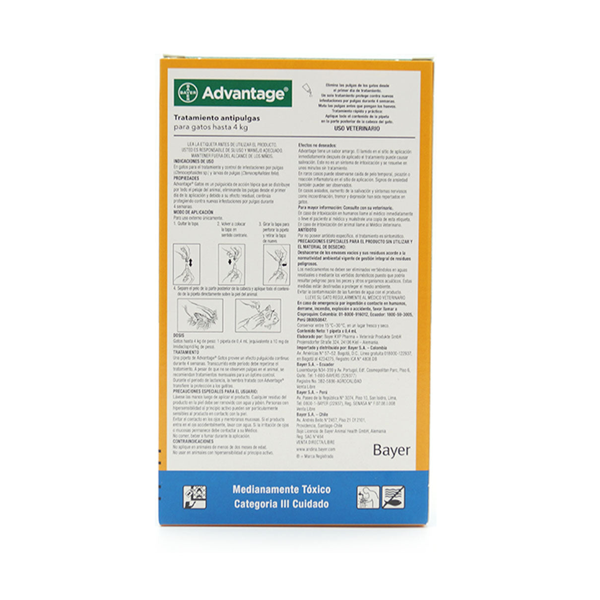 Advantage Antiparasitario Gato