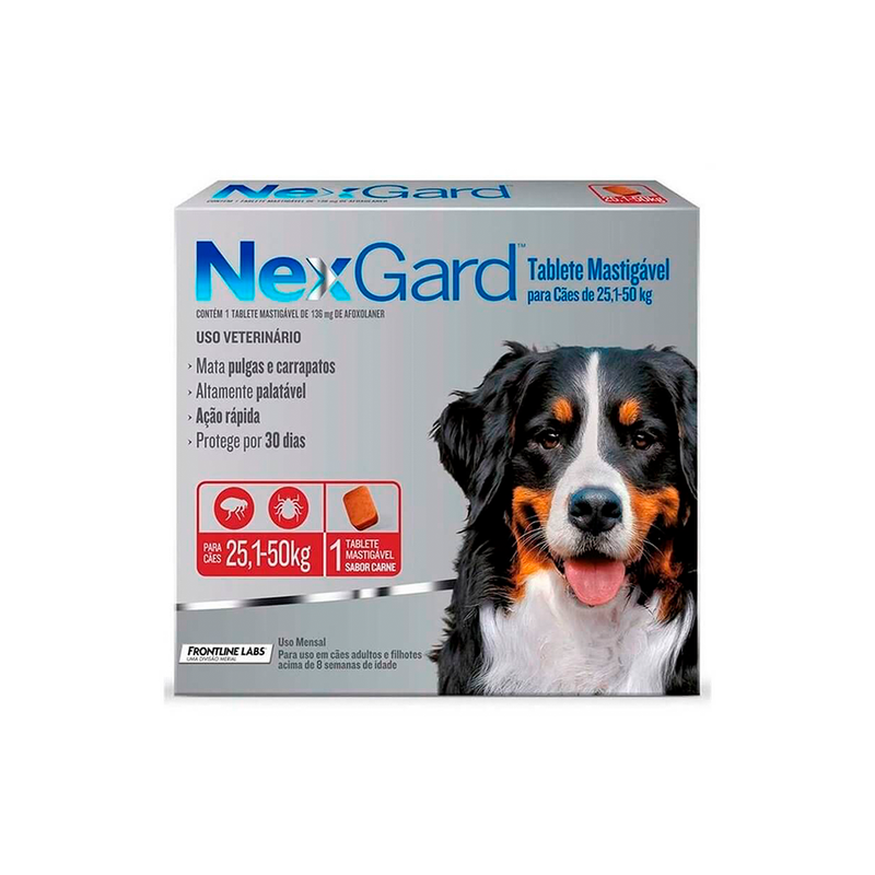 Nexgard Antiparasitario Perros de 25 kg hasta 50 kg