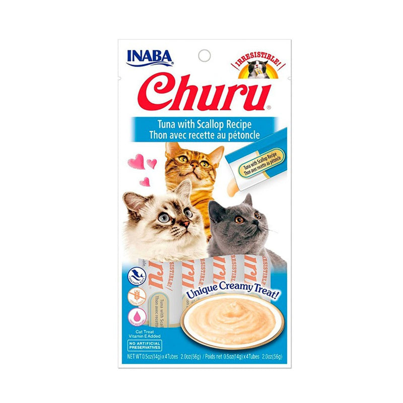 Snack Ciao Churu™ sabor Atún Ostión para Gatos