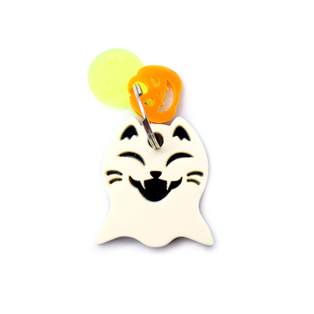 Placa de Perro Halloween - Fantasma